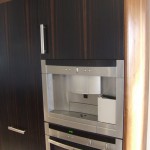 Integrated Coffee Machine Ebony Veneer